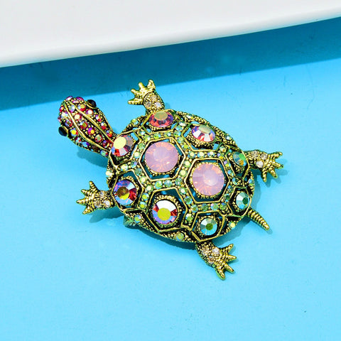 Shining Star Turtle Brooch