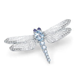 luxury dragonfly brooch