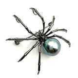 Victorian style spider brooch