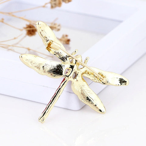Starry Night Dragonfly Brooch