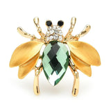 Crystal Baby Bee Brooch