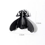 Black Bee Long Wings Brooch