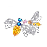 Tandem Bee Brooch