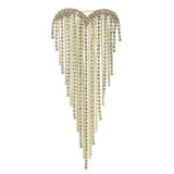 rain of love heart brooch