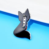 Cartoon Fox Brooch