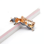 Silver Nature Cat Brooch