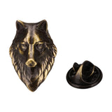 Original Wolf Brooch