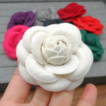 Fabric Wedding Brooch
