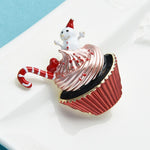 Fairy Fantasy Christmas Brooch