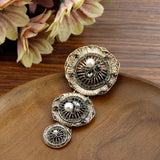 Antique Indian Charm Brooch
