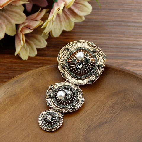 Antique Indian Charm Brooch