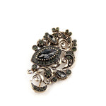 antique elixir brooch