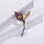 Luxury Fantasy Flower Brooch