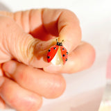 Freedom Regained Ladybug Brooch