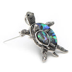 Mom & Baby Turtle Brooch