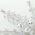 Luxury Silver Snowflake Brooch