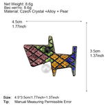 Deconstructed Dog Brooch