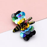Spreading Wings Bee Brooch