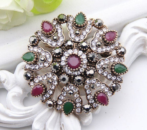 Antique Flower Brooch