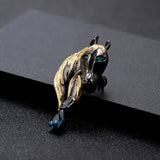 Proud Steed Luxury Brooch