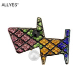 Deconstructed Dog Brooch
