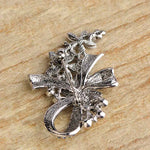 Blue Wedding Brooch