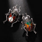 Aztec Beetle Brooch