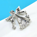 Guardian Angel Christmas Brooch