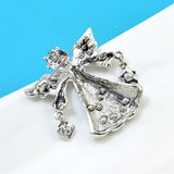Guardian Angel Christmas Brooch