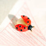 Freedom Regained Ladybug Brooch