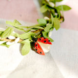 Freedom Regained Ladybug Brooch