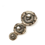 Antique Indian charm brooch