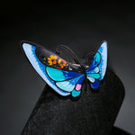 Watercolor Butterfly Brooch