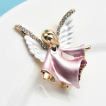 Little Angel Christmas Brooch