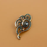Antique Florilegium Brooch