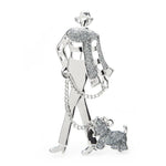 Dapper Gentleman Dog Brooch