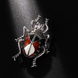 Aztec Beetle Brooch