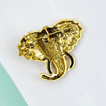 Original Sparkly Elephant Brooch