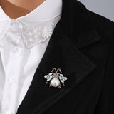 Pearl Perfection Bee Brooch