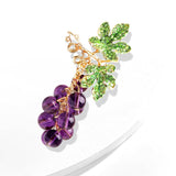 Original Vine Grape Brooch