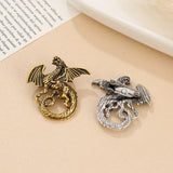 Vintage Dragon Brooch