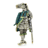 Mr. Horse Brooch
