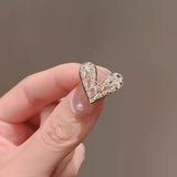 Heart Neckline Brooch