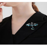 Women's Dragon Brooch