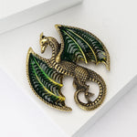 Giant Dragon Brooch