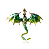 Women's Dragon Brooch