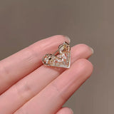 Heart Neckline Brooch
