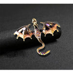 Women's Dragon Brooch