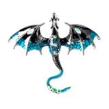 Blue Dragon Brooch for Women