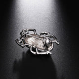 Divine Essence Beetle Brooch